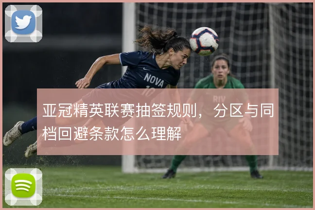 亚冠精英联赛抽签规则，分区与同档回避条款怎么理解